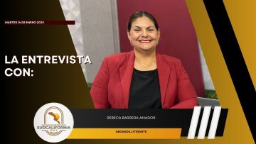 🗣️💬#LaSección Democracia Activa con Rebeca Barrera Amador, Abogada Litigante. – 14 de enero 2024.