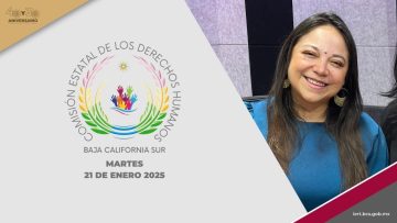 Magistrada Sara Flores y Virginia Güereña en Por el respeto a tus derechos.