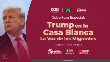 Trump en la Casa Blanca, la voz de los migrantes.