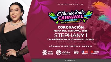 Coronación de la Reina del Carnaval 2025, Stephany Beltrán.