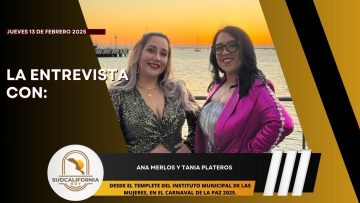 🗣️💬#Enlace con Ana Merlos y Tania Plateros – 13 de febrero 2025.