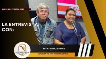 #LaEntrevista con la Artista Dana Alonso y Jaime Molina. – 4 de febrero 2025.