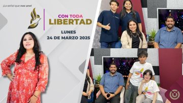 Mtro. Sinhue Morales y los ganadores del STARWIND en Con Toda Libertad. – 24 de marzo 2025.