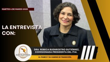 #Sección Sistema Estatal de Anticorrupción con la Dra. Rebeca Buenrostro. – 4 de marzo 2025.