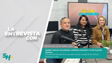 🗣️💬#LaEntrevista con Flor Alegre, Adriana Paulino y el Padre Carlos Velazquez – 23 de abril 2025