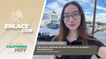 🗣️💬#Enlace con Itzel Rocha – 30 de mayo 2025.