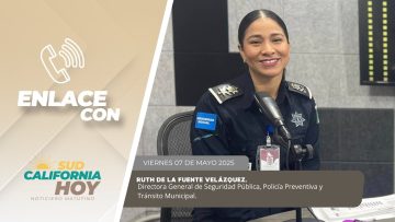 🗣️💬#Enlace telefónico con Teniente Ruth de La Fuente Velázquez. – 07 de mayo 2025.