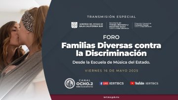 Foro: Familias diversas contra la discriminación desde la Escuela de Música del Estado.