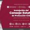 Instalación del Consejo Estatal de Protección Civil desde la Sala de Gobernadores.