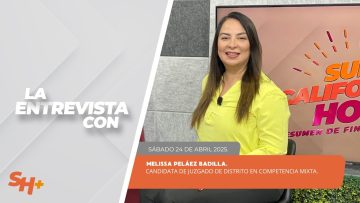 🗣️💬#LaEntrevista con Melissa Peláez Badilla, Candidata de Juzgado de Distrito en Competencia Mixta.