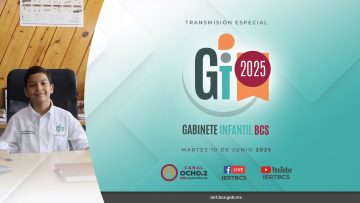 Instalación del Gabinete Infantil 2025 desde la Sala de Gobernadores.