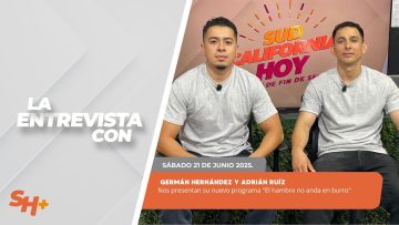 🗣️💬#LaEntrevista con Adrián Ruíz y Germán Hernández – 21 de junio 2025.