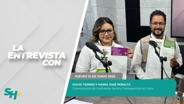 🗣️💬#LaEntrevista con el Arq. David Torres Mendoza y María José Peralta – 12 de junio 2025.