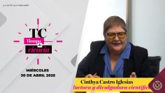 Tiempo de ciencia, producción del CIBNOR – 30 de abril 2025.