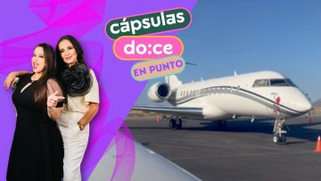 Cápsulas de Doce en Punto 🕛; Experiencia en un vuelo privado.