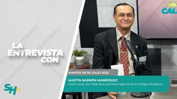 🗣️💬#LaEntrevista con Martín Barrón Manríquez – 08 de julio 2025.