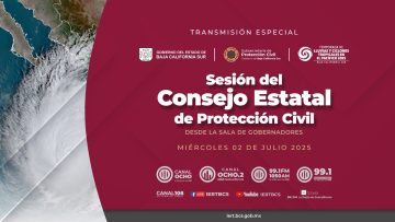 ⛈️🚨Sesión del Consejo Estatal de Protección Civil; #Flossie.
