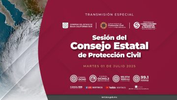 ⛈️🚨Sesión del Consejo Estatal de Protección Civil; Tormenta Tropical #Flossie.