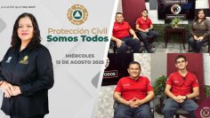 Protección Civil Somos Todos – 13 de agosto 2025.