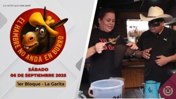 El hambre no anda en burro en La Garita. – 06 de septiembre 2025.