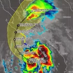 Lorena se intensifica a huracán categoría 1; impactará dos veces en México