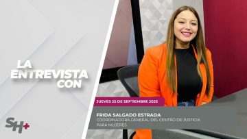 🗣️💬#LaEntrevista con Frida Salgado Estrada – 25 de septiembre 2025.