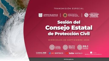 Sesión del Consejo Estatal de Protección Civil.