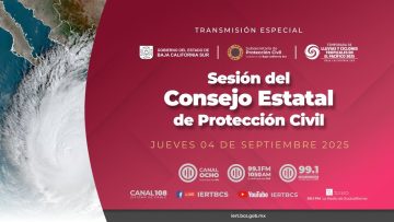 Sesión del Consejo Estatal de Protección Civil, sobre el #HuracanLorena.⛈