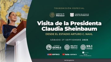 Visita de la Presidenta de México Claudia Sheinbaum – 27 de septiembre 2025.