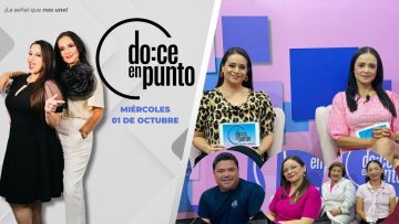 Doce en Punto con Daniela González y Estrella Romero. – 01 de octubre 2025.