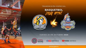 Guaycuras La Paz vs Escuderos de Jalisco – 23 de octubre 2025.