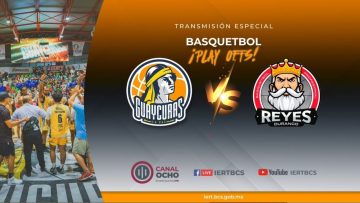 Guaycuras La Paz vs Reyes Durango, en la liga #CIBAPAC.