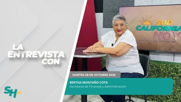 🗣️💬#LaEntrevista con Bertha Montaño Cota – 28 de octubre 2025.