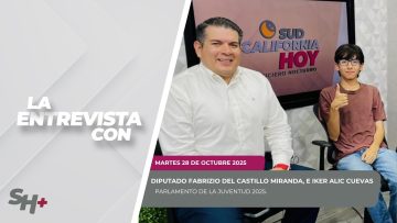 #LaEntrevista con el Diputado Fabrizio del Castillo, e Iker Alic Cuevas.  – 28 de octubre 2025.