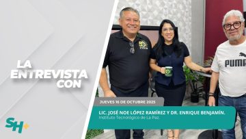 🗣️💬#LaEntrevista con José Noe López y Enrique Benjamín. – 16 de octubre 2025.