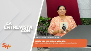 🗣️💬#LaEntrevista con María del Socorro Carranco – 02 de octubre 2025.