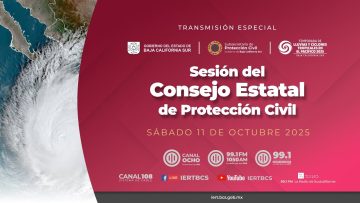 Sesión del Consejo Estatal de Protección Civil, sobre #TormentaTropical Raymond.