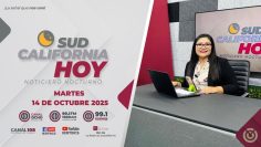 Sintoniza Sudcalifornia Hoy edición nocturna con Zarahí Hamburgo – 14 de octubre 2025.