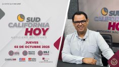 Sudcalifornia Hoy edición nocturna – 02 de octubre 2025.