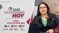 Sudcalifornia Hoy edición nocturna con Zarahí Hamburgo – 20 de octubre 2025.