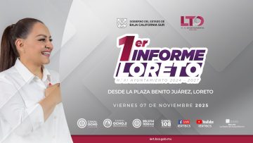 Primer Informe de Gobierno de Paz Ochoa Amador de la administración 2024-2027.