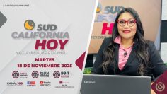 Sintoniza Sudcalifornia Hoy edición nocturna con Zarahí Hamburgo – 18 de noviembre 2025.