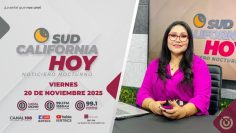 Sudcalifornia Hoy edición nocturna con Zarahí Hamburgo – 20 de noviembre 2025.