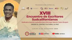 XVII Encuentro de Escritores Sudcalifornianos.