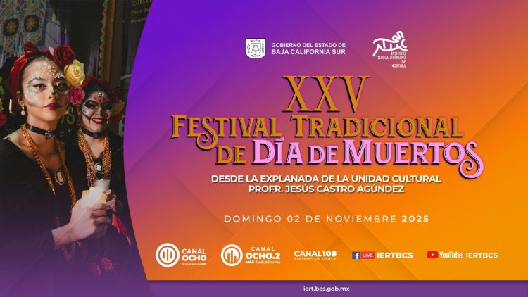 XXV Festival Tradicional de Día de Muertos – 02 de noviembre 2025.