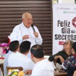 Reconoce Gobernador Víctor Castro labor de secretarias de la Secretaría de Salud