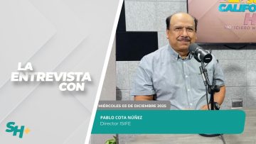 🗣️💬#LaEntrevista con el Ing. Pablo Cota Núñez – 03 de diciembre 2025.