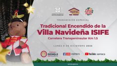 Tradicional Encendido de la Villa Navideña ISIFE