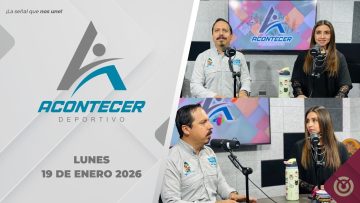 Acontecer Deportivo – 19 de enero 2026.
