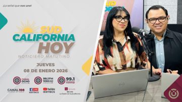 Sudcalifornia Hoy edición matutina – 08 de enero 2026.